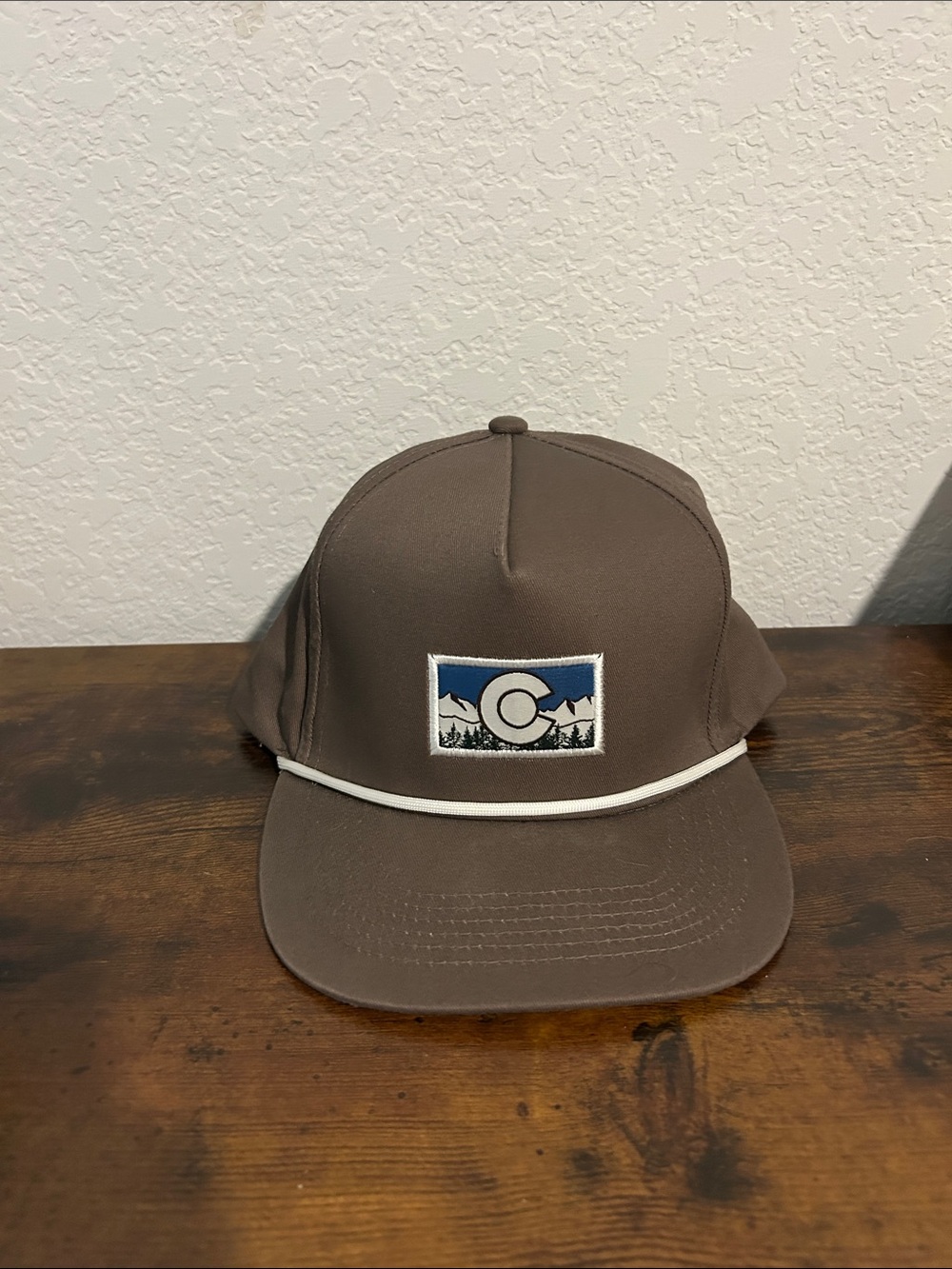 Brown ULURU Snapback Colorado Cap